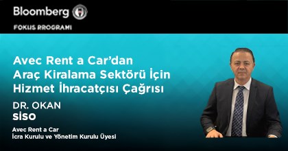 Araç Kiralama Sektörü İçin Hizmet İhracatçısı Statüsü Talebi